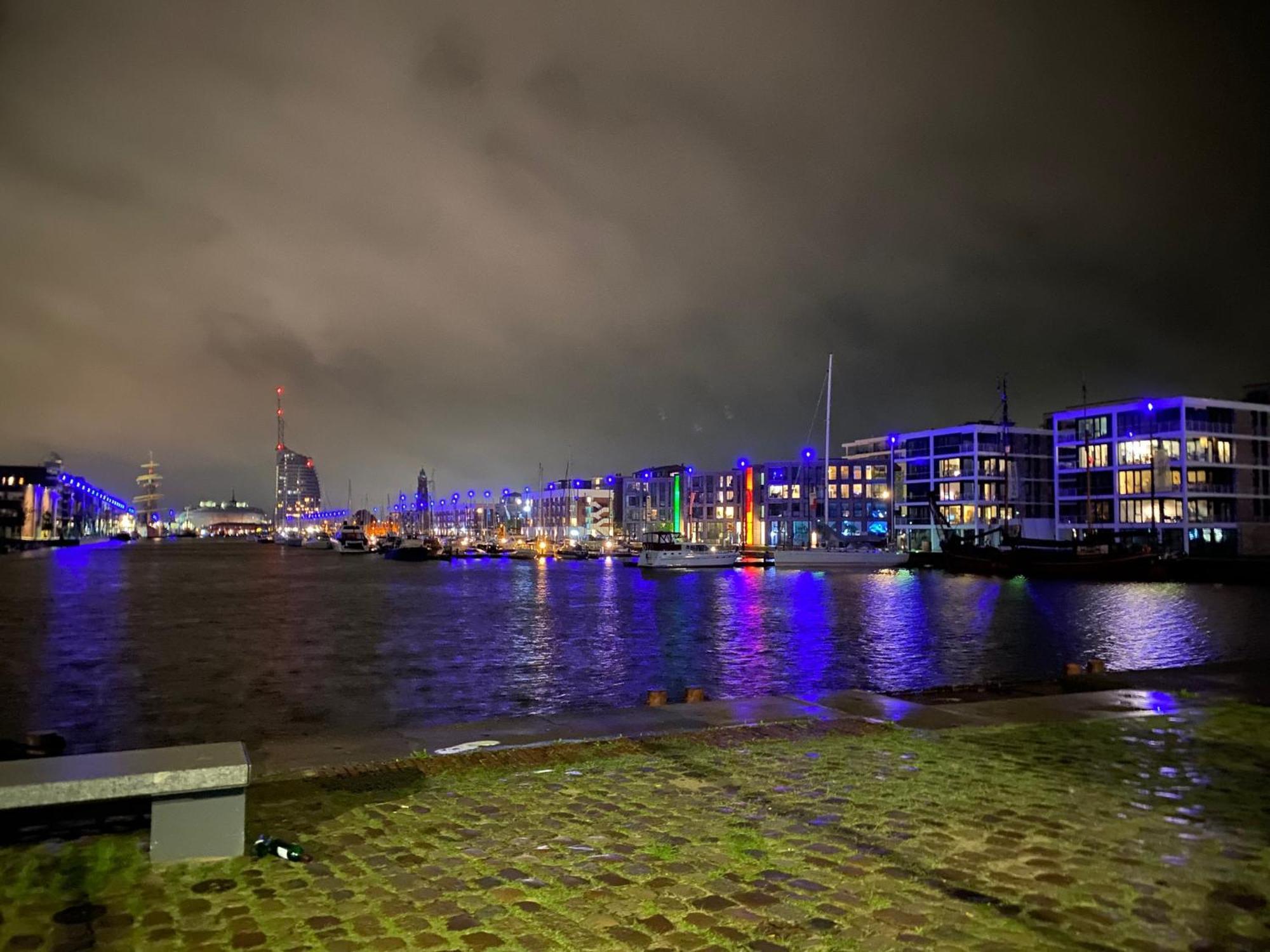 Bootshaus Am Neuen Hafen Apartman Bremerhaven Kültér fotó